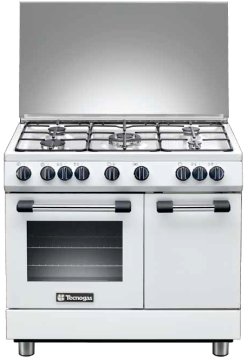 Tecnogas PB965MW cucina Elettrico Gas Bianco