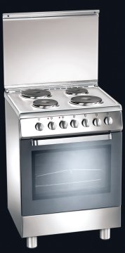 Tecnogas D655X cucina Elettrico Piastra sigillata Acciaio inox