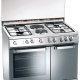 Tecnogas D923XS cucina Built-in cooker Elettrico Gas Acciaio inox 2