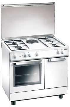 Tecnogas D881 Cucina Elettrico Gas Bianco