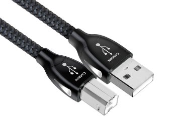 AudioQuest 0.75m Carbon USB A-B cavo USB USB 2.0 0,75 m USB B Nero