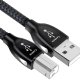 AudioQuest 1.5m Carbon USB A-B cavo USB USB 2.0 1,5 m USB B Nero 2