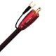 AudioQuest 8m Irish Red RCA cavo audio Nero 2