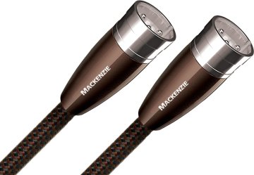 AudioQuest 0.5m Mackenzie XLR cavo audio 0,5 m XLR (3-pin) Nero