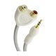 AudioQuest MINI-FLX3.52RCA cavo audio 3.5mm 2 x RCA Bianco 2