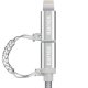 Kanex 1.2m USB/Micro USB + Lightning cavo USB USB 2.0 1,2 m USB A Micro-USB B/Lightning Argento 3