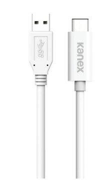Kanex KU3CA111M cavo USB USB 3.2 Gen 1 (3.1 Gen 1) 1,2 m USB C USB A Bianco