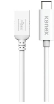 Kanex KU3CA107I cavo USB USB 3.2 Gen 1 (3.1 Gen 1) 1,2 m USB A USB C Bianco
