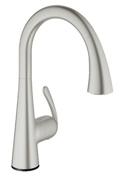 GROHE Zedra Touch Acciaio spazzolato