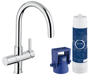 GROHE 33249DC1 Filtraggio acqua Flusso diretto Acciaio spazzolato