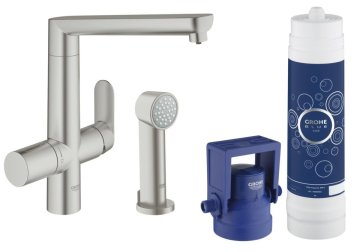 GROHE 31354DC1 Filtraggio acqua Flusso diretto Acciaio spazzolato