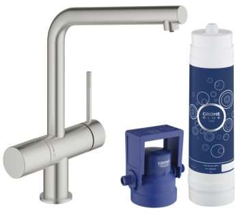 GROHE 31345DC2 Filtraggio acqua Flusso diretto Acciaio spazzolato