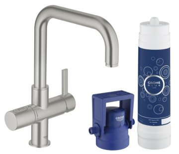 GROHE 31299DC1 Filtraggio acqua Flusso diretto Acciaio spazzolato