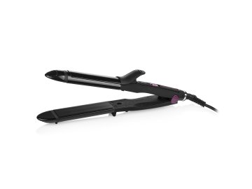 Tristar Piastra pe2 in 1: piastra per capelli ed arricciacapelli