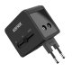 Kanex 4-in-1 Power Adapter with 2 x USB Black adattatore per presa di corrente Universale Nero 4