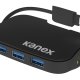 Kanex K181-1046-BK hub di interfaccia USB 3.2 Gen 1 (3.1 Gen 1) Type-C 1000 Mbit/s Nero 2