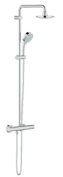 GROHE 27922000 sistema di doccia 2 testina/e Parete Cromo