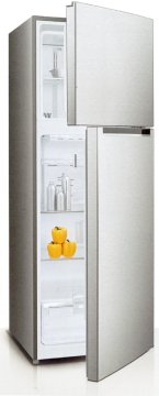 DAYA DDP-357DX frigorifero con congelatore Libera installazione 344 L Stainless steel