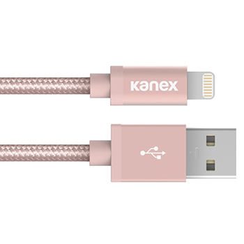 Kanex 1.2m, Lightning/USB-A 1,2 m Oro, Rosa