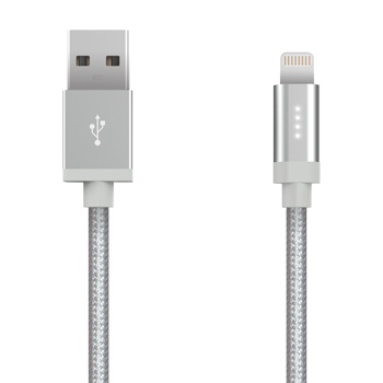 Kanex 1.2m, Lightning/USB-A 1,2 m Argento