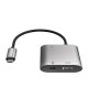 Kanex USB-C Multimedia adapter USB tipo-C HDMI + USB Grigio 3