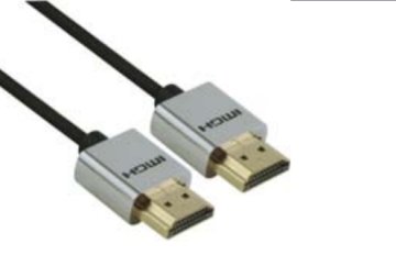 Redline RDL1583 cavo HDMI 2 m HDMI tipo A (Standard) Nero, Argento