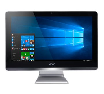 Acer Aspire Z20-730 Intel® Pentium® J4205 49,5 cm (19.5") 1920 x 1080 Pixel PC All-in-one 4 GB DDR4-SDRAM 500 GB HDD Windows 10 Home Nero, Argento