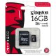 Kingston Technology SDCIT/16GB memoria flash MicroSDHC UHS-I Classe 10 4