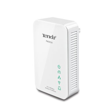 Tenda PW201A+P200 adattatore di rete PowerLine Collegamento ethernet LAN Wi-Fi Bianco 1 pz