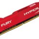 HyperX FURY Red 32GB DDR4 2666MHz Kit memoria 4 x 8 GB 3