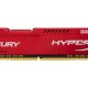 HyperX FURY Red 32GB DDR4 2666MHz Kit memoria 4 x 8 GB 4