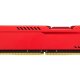 HyperX FURY Red 32GB DDR4 2666MHz Kit memoria 4 x 8 GB 5