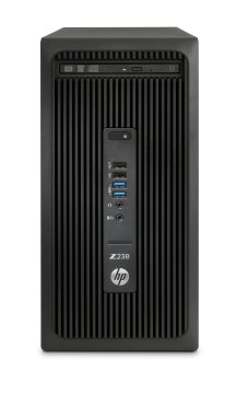 HP Z238 Intel® Core™ i5 i5-7500 4 GB DDR4-SDRAM 1 TB HDD Windows 10 Pro Micro Tower Stazione di lavoro Nero
