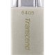 Transcend JetFlash 850 unità flash USB 64 GB USB tipo-C 3.2 Gen 1 (3.1 Gen 1) Oro 3