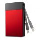 Buffalo MiniStation Extreme USB 3.0 1TB disco rigido esterno USB tipo A 3.2 Gen 1 (3.1 Gen 1) Nero, Rosso 2