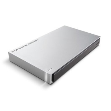 LaCie Porsche Design disco rigido esterno 2 TB 2.5" Micro-USB B 3.2 Gen 1 (3.1 Gen 1) Alluminio, Nero