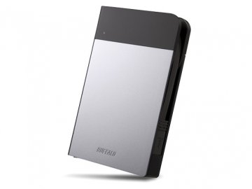 Buffalo MiniStation Extreme USB 3.0 1TB disco rigido esterno USB tipo A 3.2 Gen 1 (3.1 Gen 1) Nero, Argento