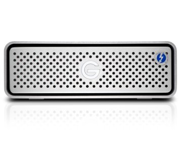 G-Technology G-DRIVE Thunderbolt 3 disco rigido esterno 4 TB Argento