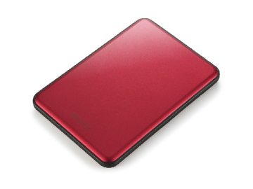 Buffalo MiniStation Slim disco rigido esterno 2 TB Rosso