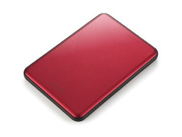 Buffalo MiniStation Slim disco rigido esterno 2 TB Variable USB 3.2 Gen 1 (3.1 Gen 1) Rosso
