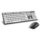 Adj KW150G tastiera Mouse incluso Casa RF Wireless Italiano Nero, Bianco 2