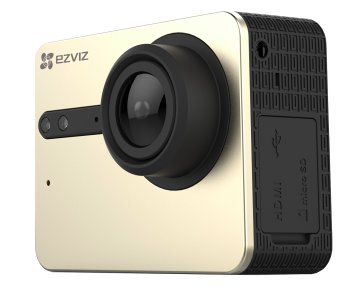 EZVIZ S5 fotocamera per sport d'azione 16 MP 4K Ultra HD CMOS 25,4 / 2,33 mm (1 / 2.33") Wi-Fi 99,7 g