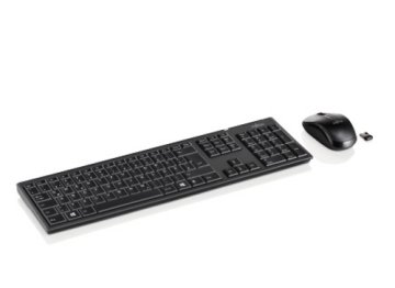 Fujitsu LX390 tastiera Mouse incluso RF Wireless Nero