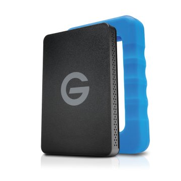 G-Technology G-DRIVE ev RaW disco rigido esterno 1 TB Nero, Blu