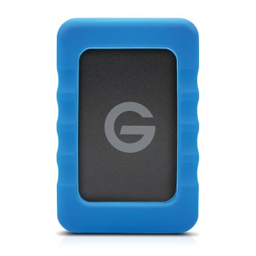 G-Technology GDEVRAWEA20001ADB disco rigido esterno 2 TB 5400 Giri/min 2.5" Micro-USB B 3.2 Gen 1 (3.1 Gen 1) Blu, Grigio