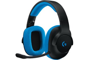 Logitech G G233 Prodigy Wired Gaming Headset Auricolare Cablato A Padiglione Nero, Ciano