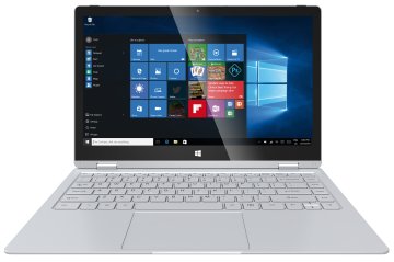 Mediacom FlexBook edge13 Intel® Celeron® N3350 Ibrido (2 in 1) 33,8 cm (13.3") Touch screen Full HD 4 GB 32 GB eMMC Windows 10 Home Nero, Argento