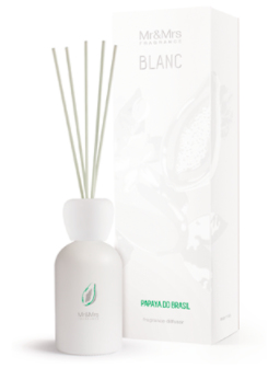Mr&Mrs Fragrance Blanc cura dell'aria Interno Diffusore con bastoncini 250 ml