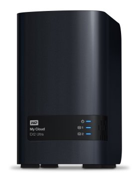 Western Digital My Cloud EX2 Ultra NAS Desktop Marvell Armada 385 1 GB DDR3 6 TB HDD My Cloud OS Nero
