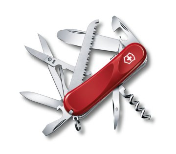 Victorinox Junior 03 Coltello multiuso Rosso, Acciaio inox